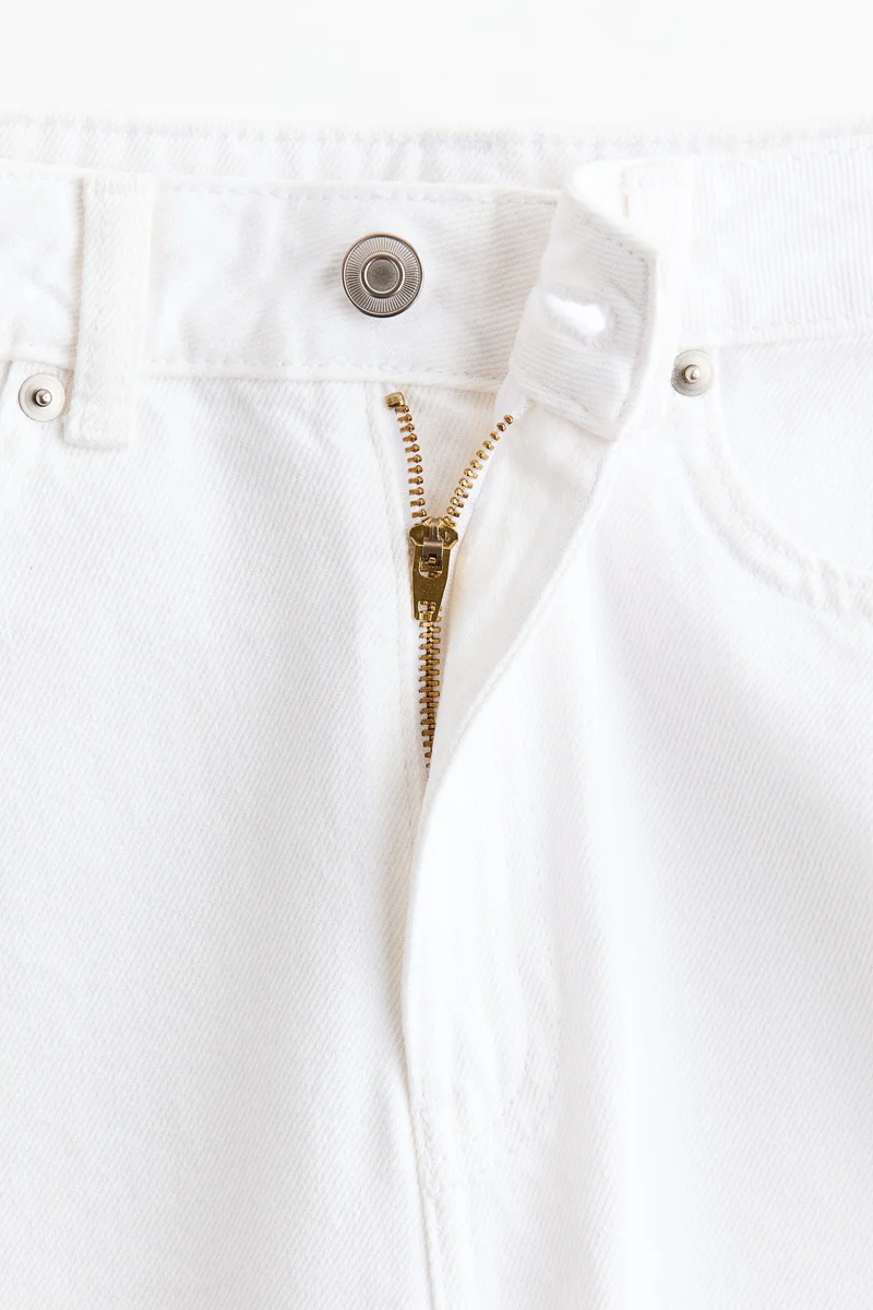 H&M  Barrel Leg High Waist Jeans for Women | Best Price UAE
